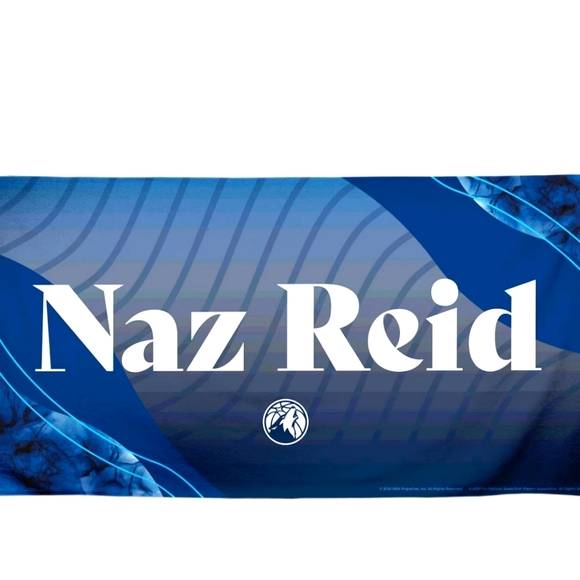 NBA Other - NBA limited edition Minnesota Timberwolves Naz Reid beach towel game souvenir
